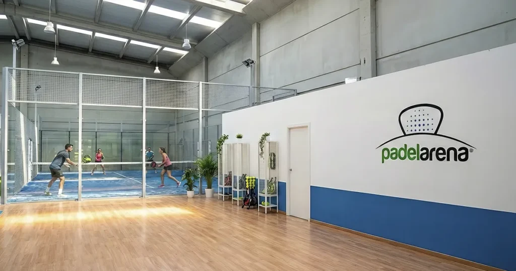 pistas de pádel en Valladolid Pádel Arena club indoor