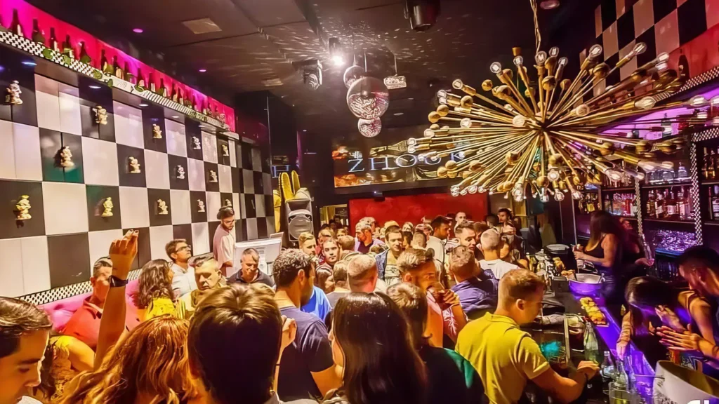 Discoteca Zhouk en la calle San Lorenzo de Valladolid