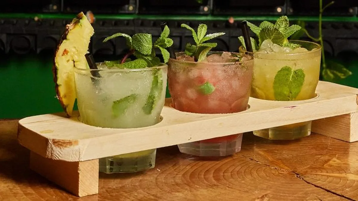 Tres mojitos de sabores de Mojito Cocktails & Drinks en Valladolid