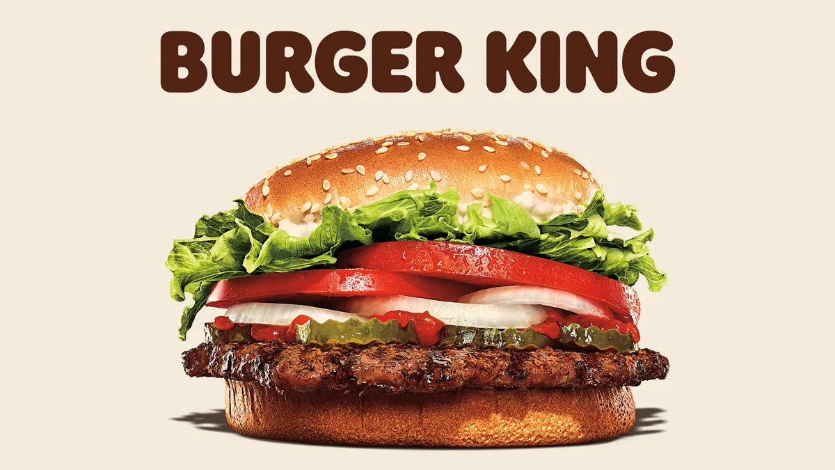 Whopper de Burger King, comida rápida en Valladolid