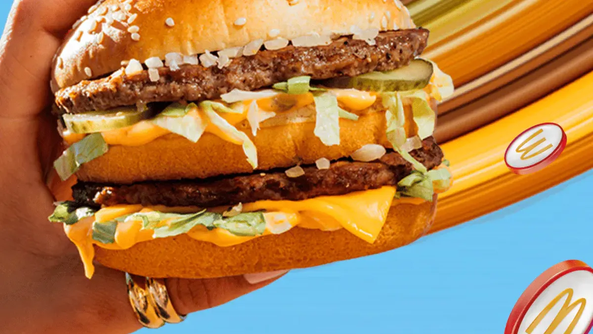 Hamburguesa Big Mac de McDonald's, comida rápida en Valladolid